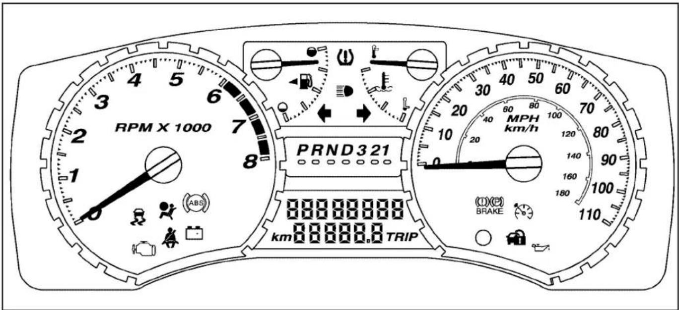 CHEVROLET Colorado (2009) - Instrument Panel Cluster - 1