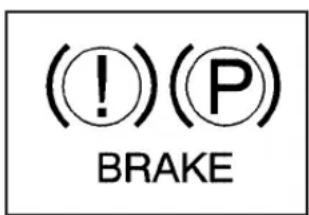 CHEVROLET Colorado (2009) - Brake System Warning Light - 1
