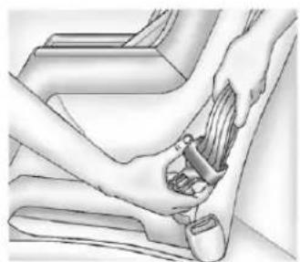 CHEVROLET Silverado 1500 (2012) - SecuringChildRestraints (RearSeatPosition) - 2
