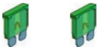 CITROEN C4 (2005) - Replace a blown fuse with one of the same rating (the same colour) - 1