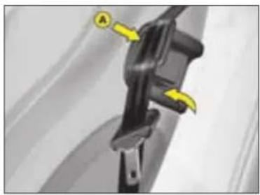 CITROEN C4 (2005) - SEAT BELTS - 2