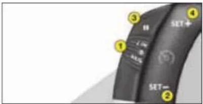 CITROEN C4 (2005) - Cruise control - 1