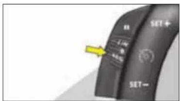 CITROEN C4 (2005) - Temporary override of the maximum speed - 1