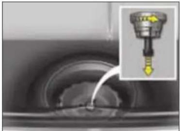 CITROEN C4 (2005) - Removing the wheel - 1