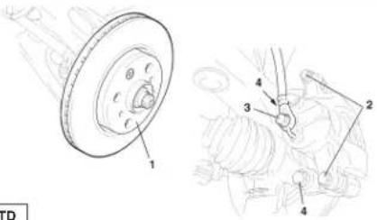 CITROEN C1 (2005) - BRAKE SPECIFICATIONS - 2