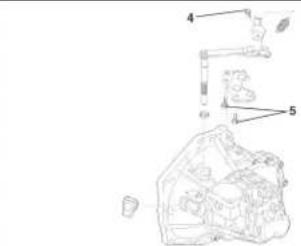 CITROEN C1 (2005) - CHECKING AND ADJUSTING THE CLUTCH PEDAL TRAVEL - 6