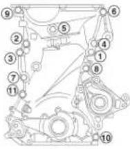 CITROEN C1 (2005) - CHECKING AND SETTING THE VALVE TIMING - 3