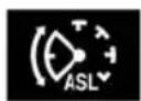 JAGUAR XF (2011) - ASL WARNING LAMP - 1