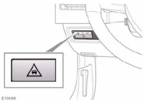 JAGUAR XF (2011) - FORWARD ALERT FUNCTION - 1
