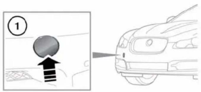 JAGUAR XF (2011) - TOWING EYES - 1