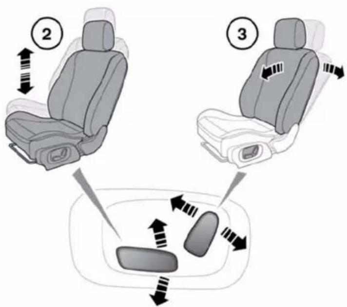 JAGUAR XF (2011) - MANUAL SEATS - 2