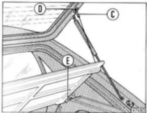 LANCIA Delta (1994) - Increasing the cargo area - 2
