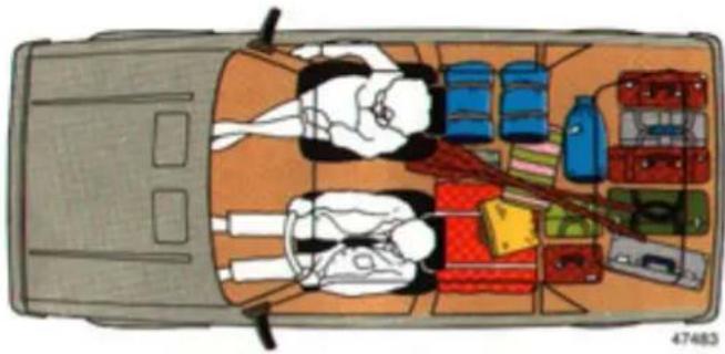 LANCIA Delta (1994) - LUGGAGE COMPARTMENT - 1