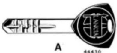 LANCIA Delta (1994) - Keys - 1