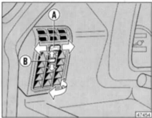 LANCIA Delta (1994) - Adjustable vents - 1