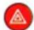 LANCIA Delta (1994) - Available indicator position (only versions with the check system) - 1