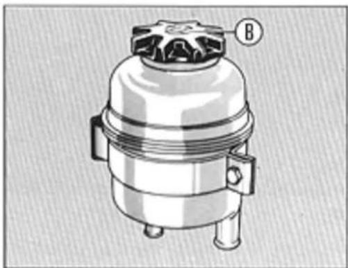 LANCIA Delta (1994) - Power steering fluid - 1