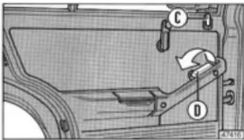 LANCIA Delta (1994) - Rear side doors - 1
