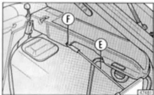 LANCIA Delta (1994) - Increasing the cargo area - 3