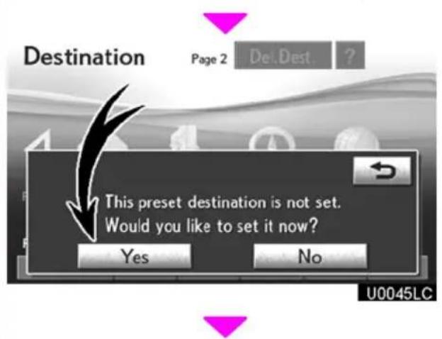LEXUS RX 450h (2012) - — Registering preset destinations - 4