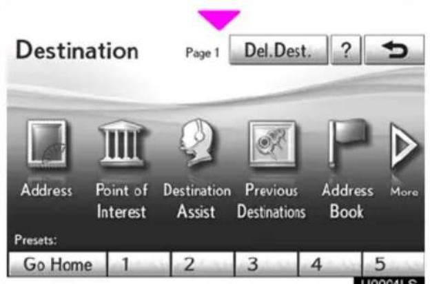 LEXUS RX 450h (2012) - — Operationflow:guidingtheroute - 3