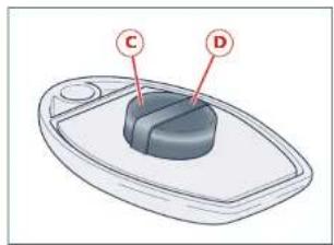 Maserati 3200 GT (2006) - Replacing the Key radio control batteries - 3