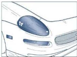 Maserati 3200 GT (2006) - Rear lights - 1