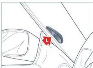 Maserati 3200 GT (2006) - Front windshield pillar vents - 3