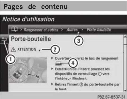Mercedes-Benz E-Class (2014) - Table des matières - 2