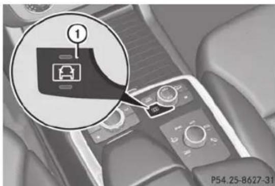 Mercedes-Benz M-Class (2014) - Passage de LOW RANGE à HIGH RANÇO - 1