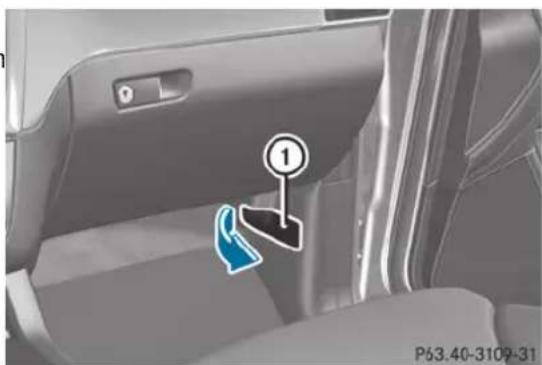 Mercedes-Benz M-Class (2014) - Plaque constructeur avec numéro d'identification du véhicule (VIN) - 1