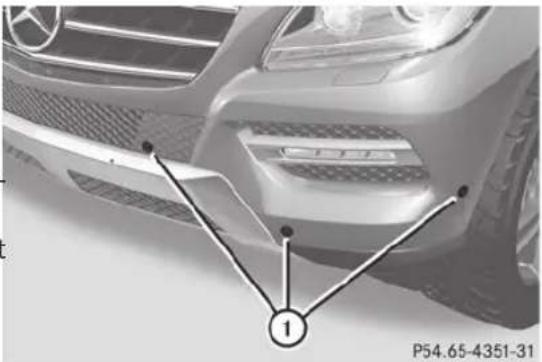 Mercedes-Benz M-Class (2014) - Consignes de sécurité importantes - 1