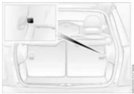 MINI Cooper (2002) - Illuminated vanity mirror - 1