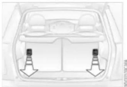 MINI Cooper S (2002) - CARGO AREA COVER FOLDABLE REAR BACKREST - 3