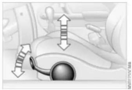 MINI Cooper S (2002) - Longitudinal seat adjustment - 1
