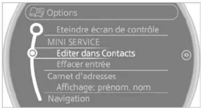 MINI Roadster (2014) - Edition ou suppresion de l'adresse - 1