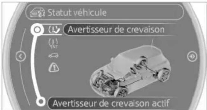 MINI Roadster (2014) - Affichage d'état - 1
