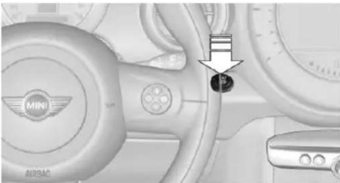MINI Roadster (2014) - BOUTON START/STOP - 1