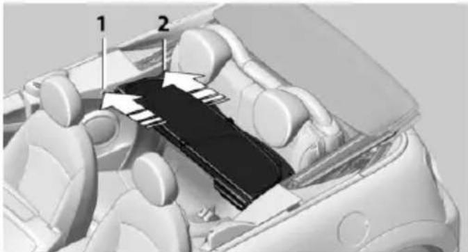 MINI Roadster (2014) - Mise en place et rabattement - 1