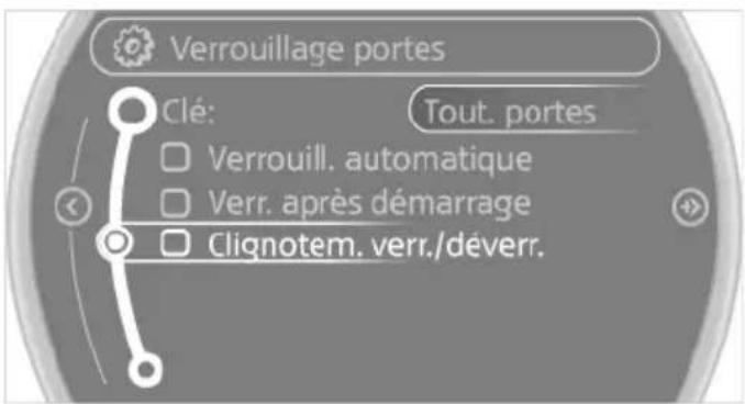 MINI Clubman (2014) - Réglage des signaux de confirmation - 1