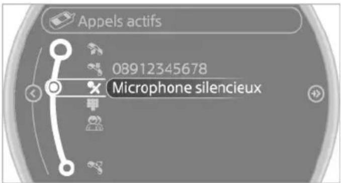 MINI Clubman (2014) - Mise en sourdine du microphone - 1