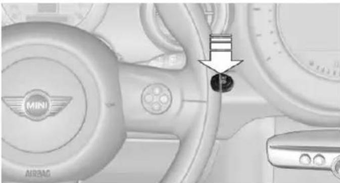 MINI Clubman (2014) - BOUTON START/STOP - 1