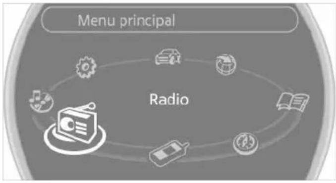 MINI Clubman (2014) - Sélection d'une option de menu - 1