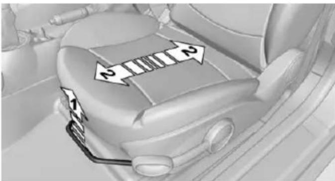 MINI Clubman (2014) - Réglage longitudinal - 1