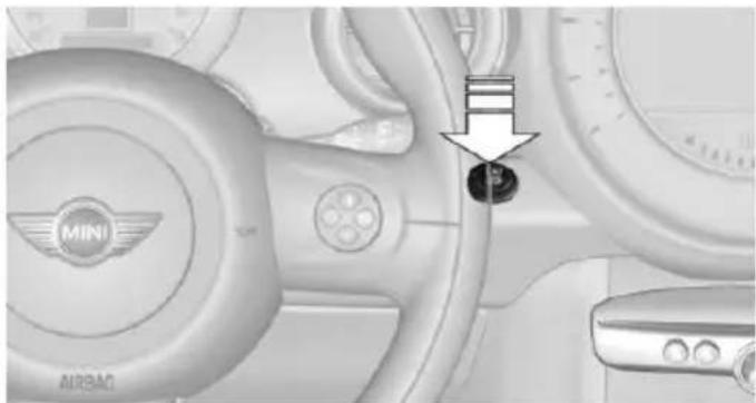 MINI Coupe (2014) - BOUTON START/STOP - 1