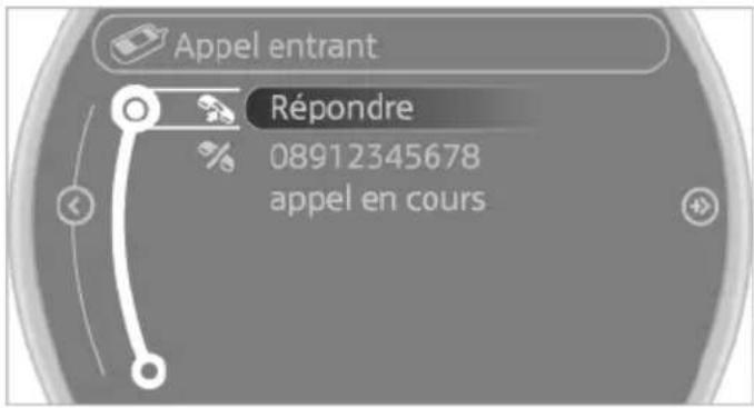 MINI Coupe (2014) - Réception d'un appel - 2