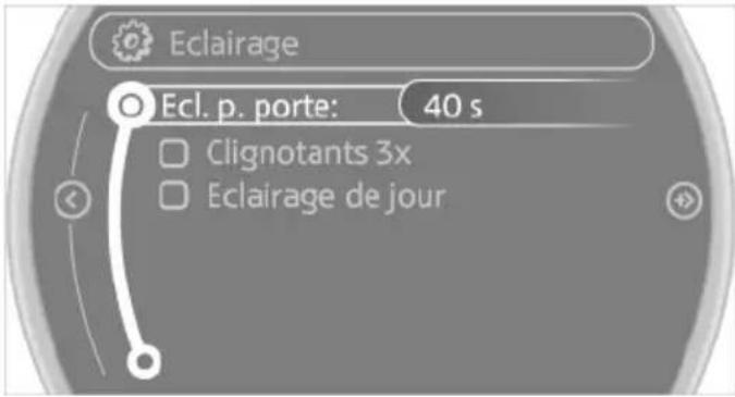 MINI Paceman (2014) - Réglage de la durée - 1