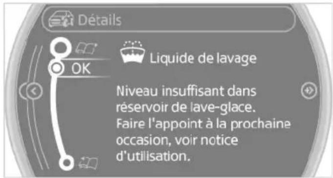 MINI Paceman (2014) - Messages textes complémentaires - 1