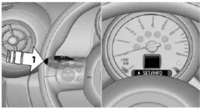 MINI Paceman (2014) - Principe de commande - 1