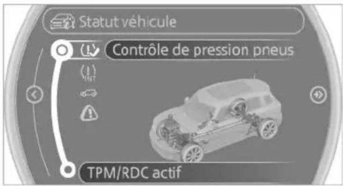 MINI Paceman (2014) - Affichage d'état - 1